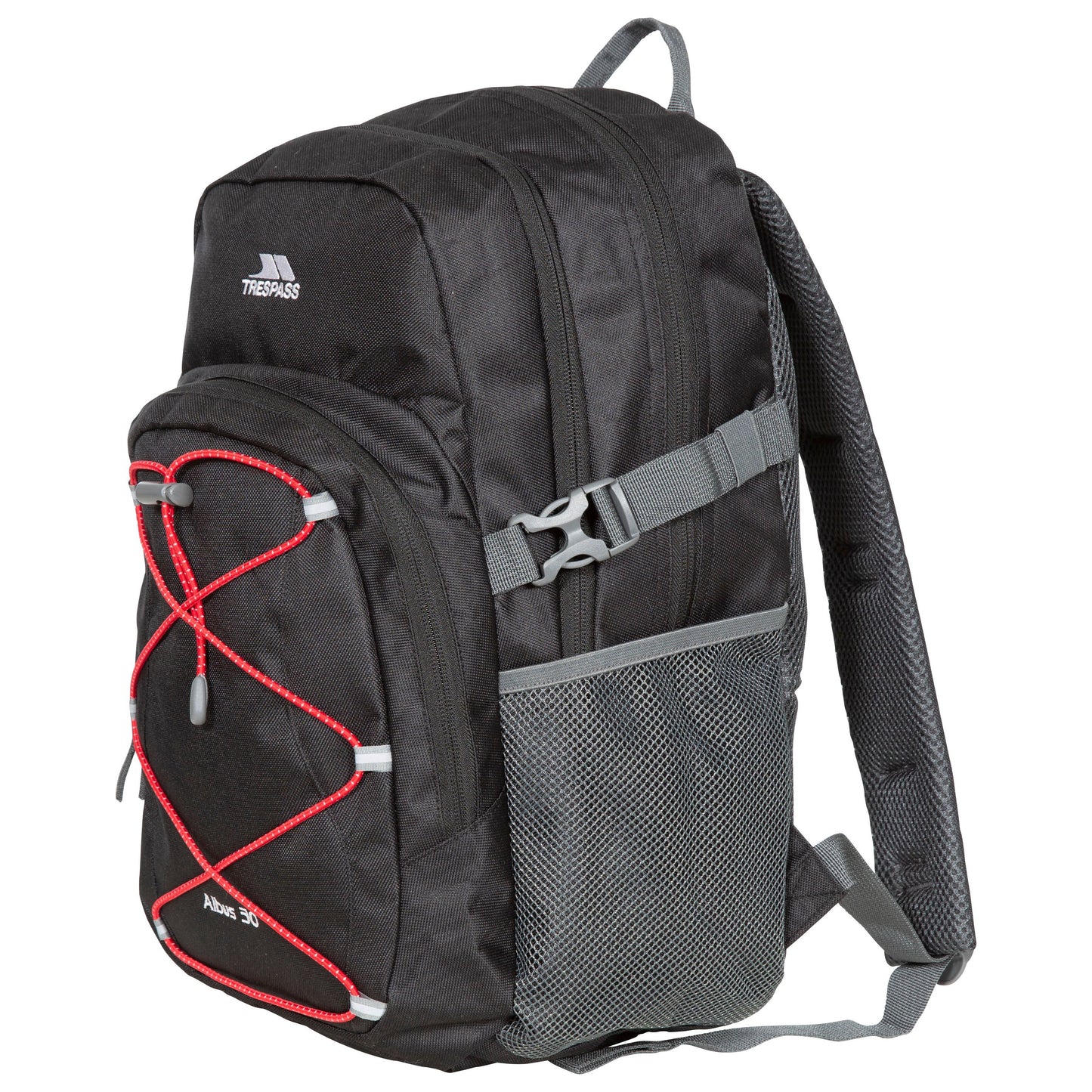 Albus 30 Litre Backpack in Black and Red