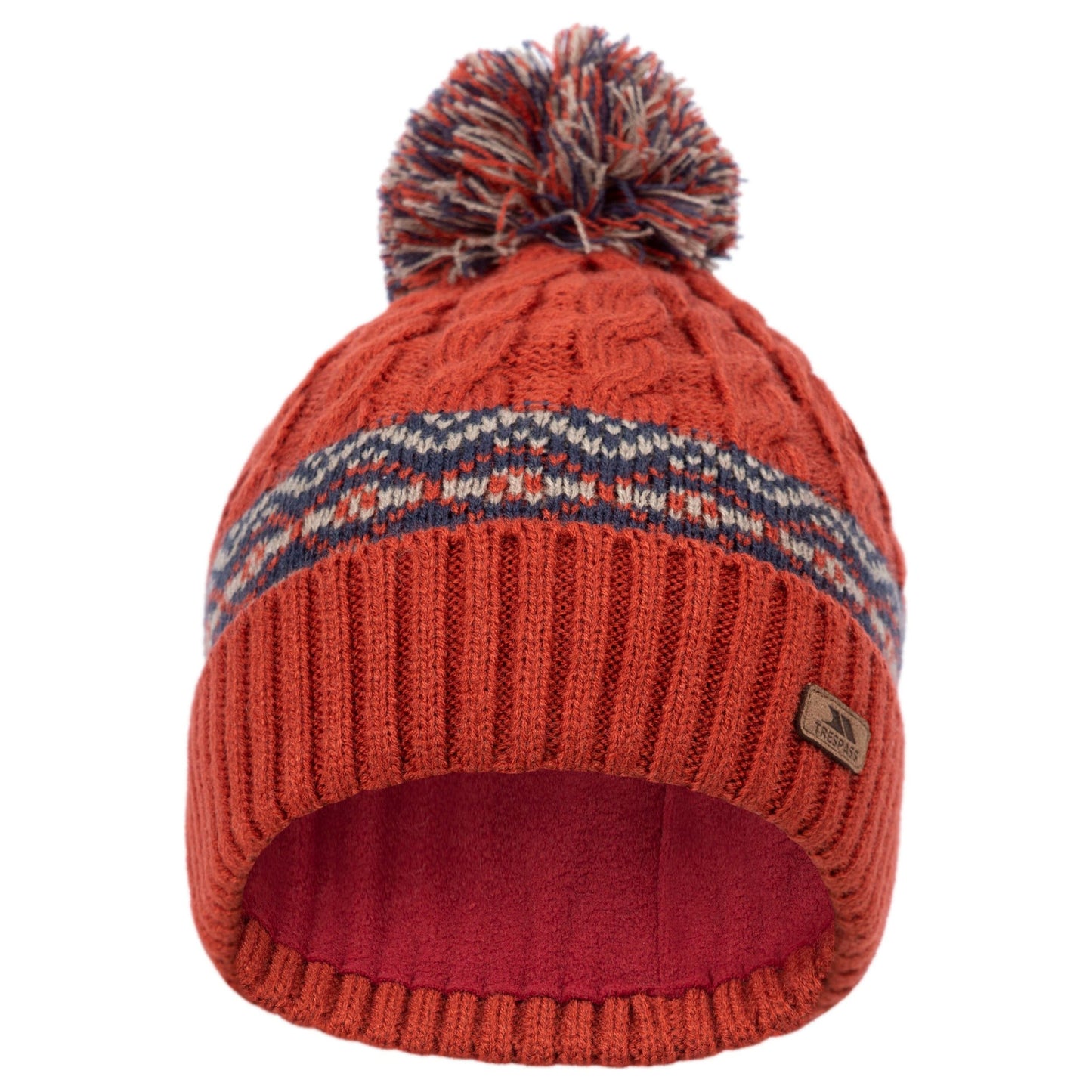 Andrews Men's Knitted Hat in Salsa