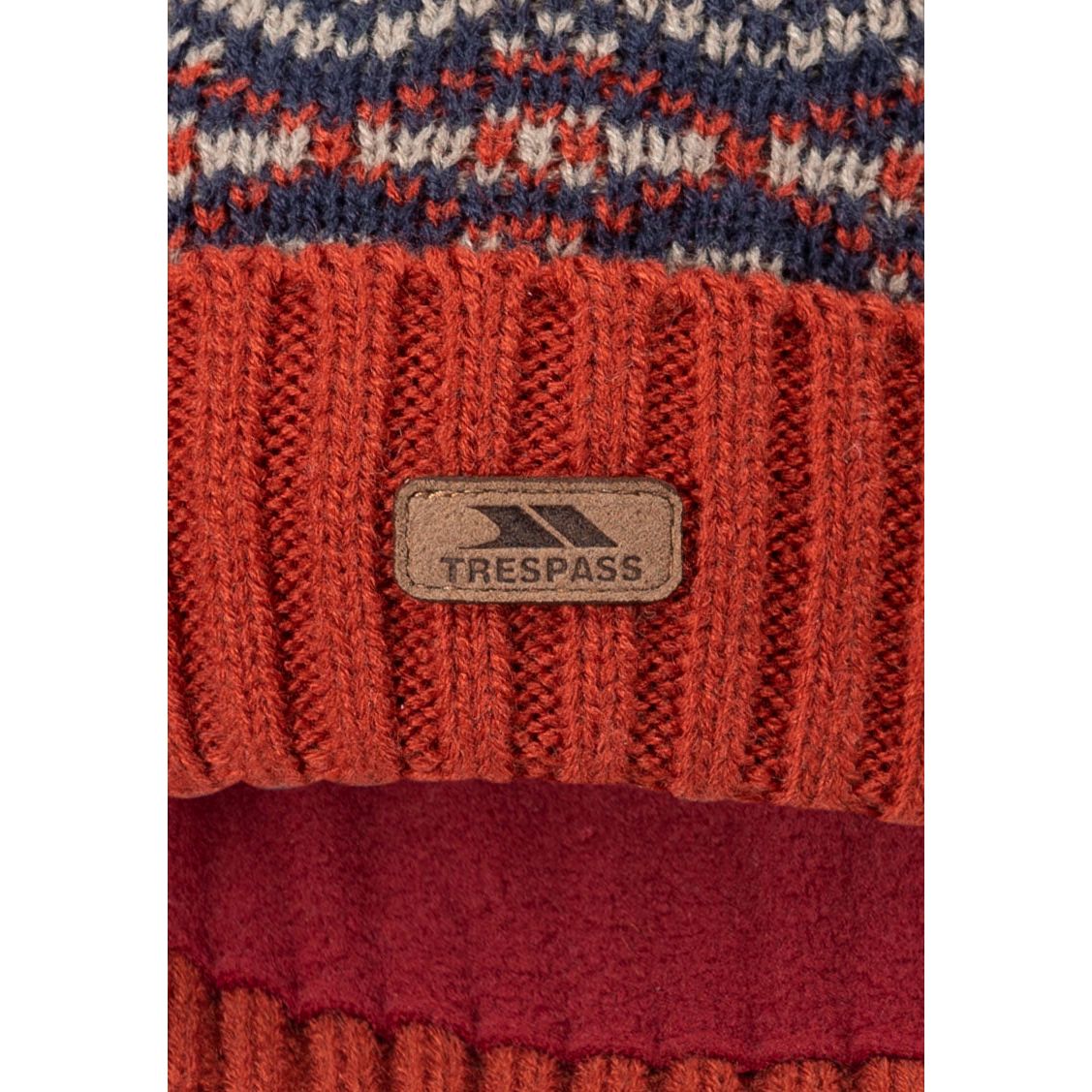 Andrews Men's Knitted Hat in Salsa