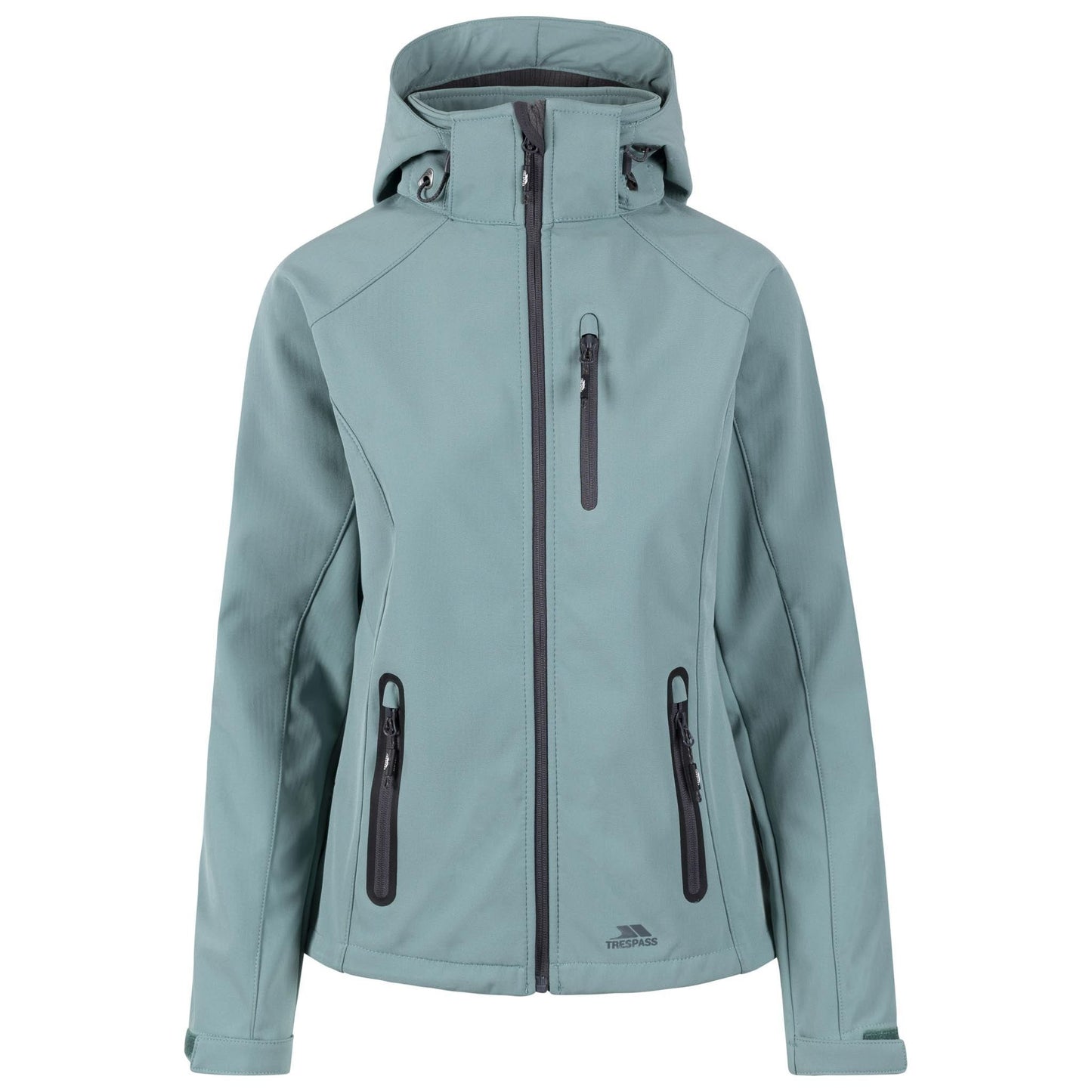 Bela 2 Women's Soft Shell Jacket in Teal Mist