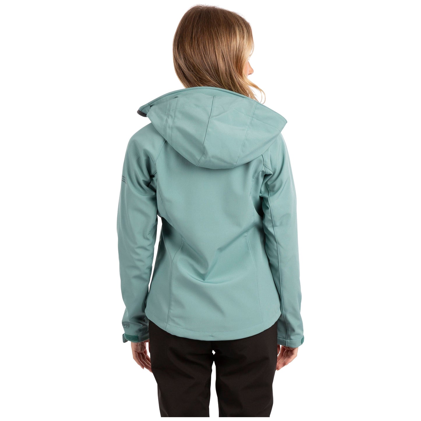 Bela 2 Women's Soft Shell Jacket in Teal Mist