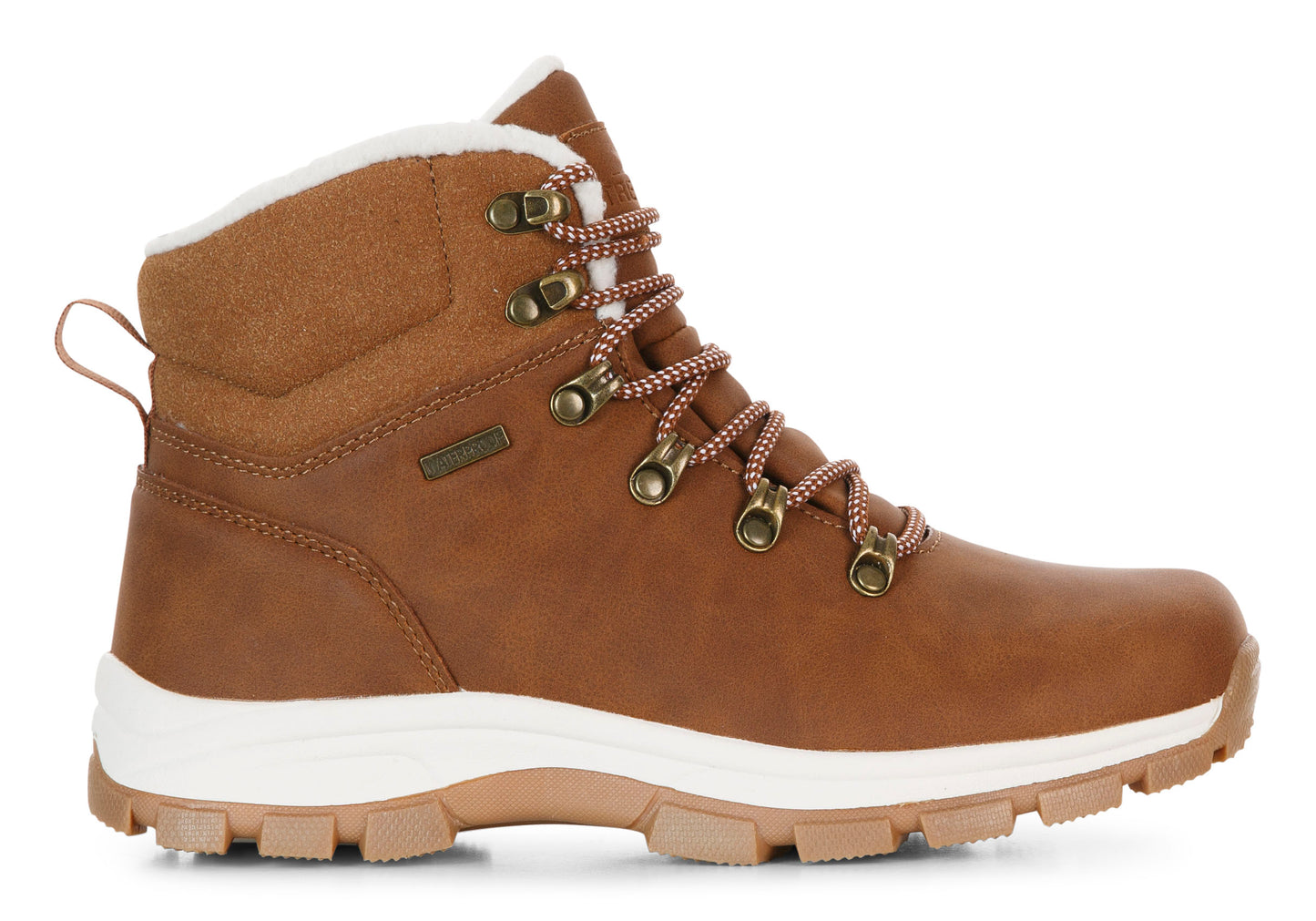 Blair Womens Waterproof Hiking Boots in Light Brown