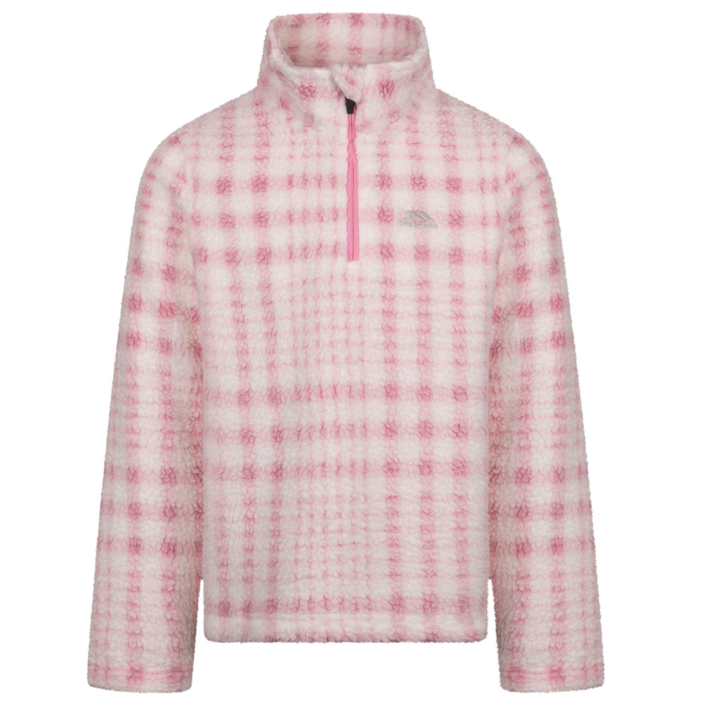 Booker Girls 1/2 Zip Heavier Fleece in Sweetpink