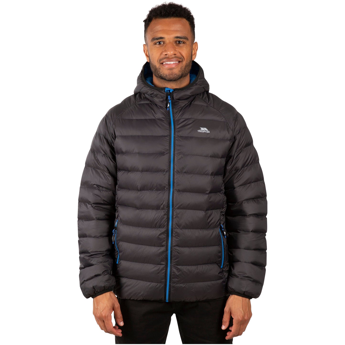 Bosten Men's Padded Casual Jacket in Black