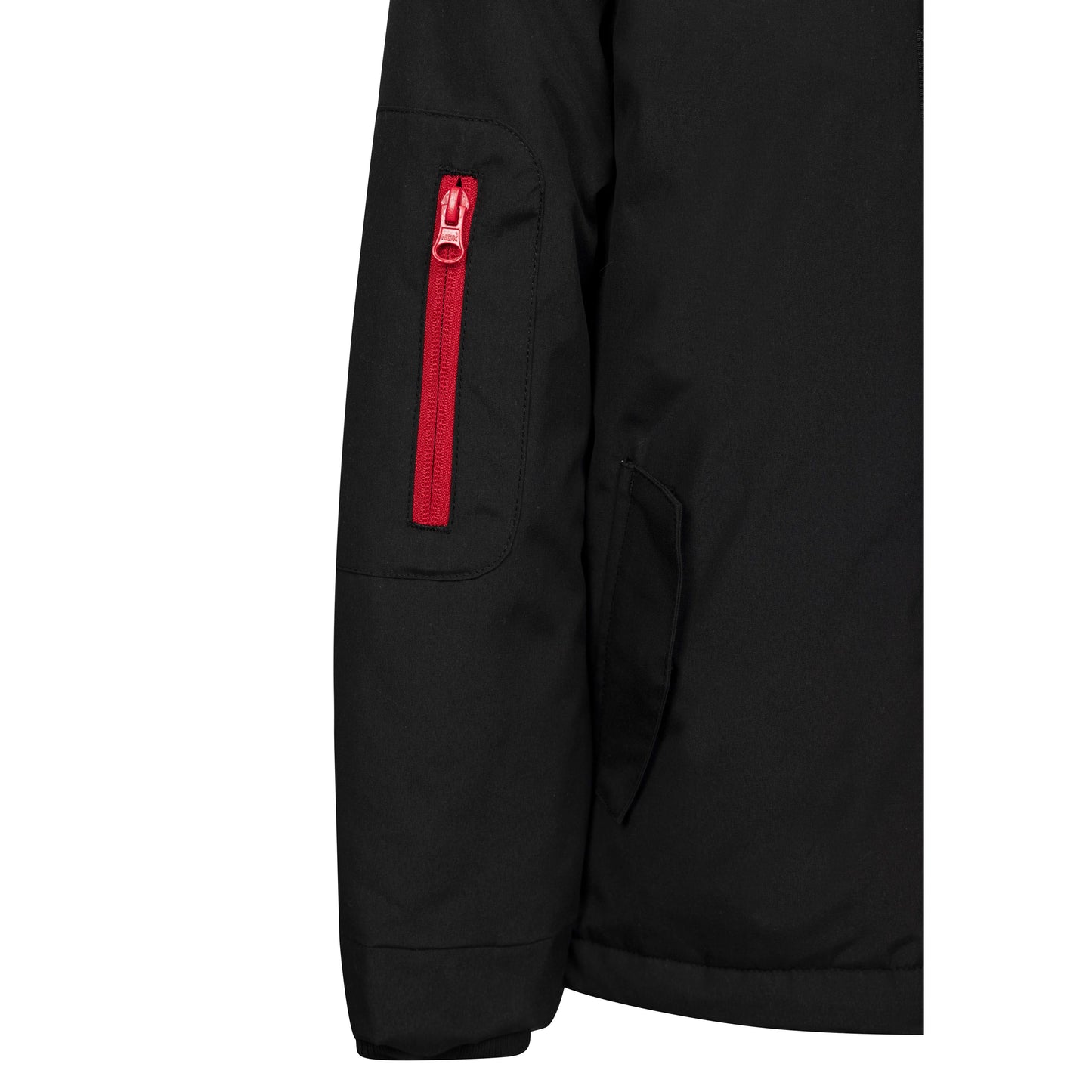 Braddan Boys Waterproof Padded Jacket in Black