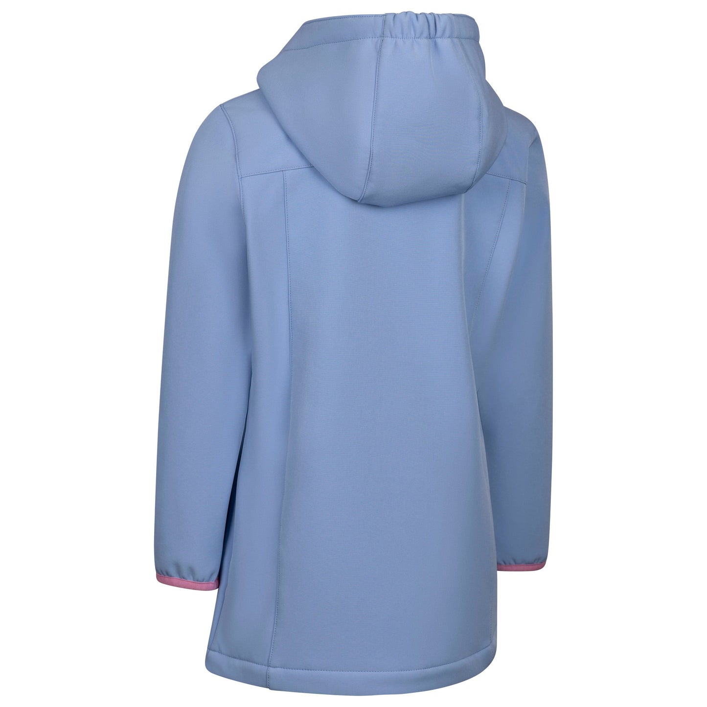 Maydew Girls' Lightly Padded Waterproof Rain Jacket in Cornflower