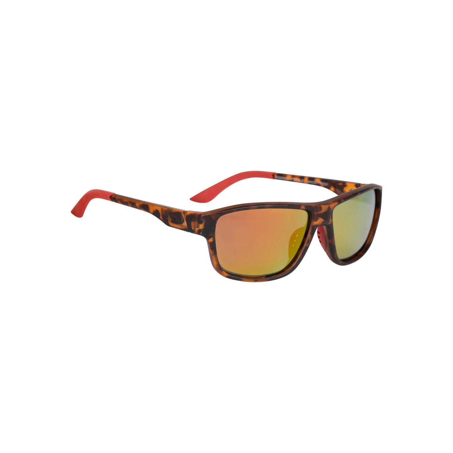 Brinley Polarized Mirror Sunglasses in Tortoise Shell