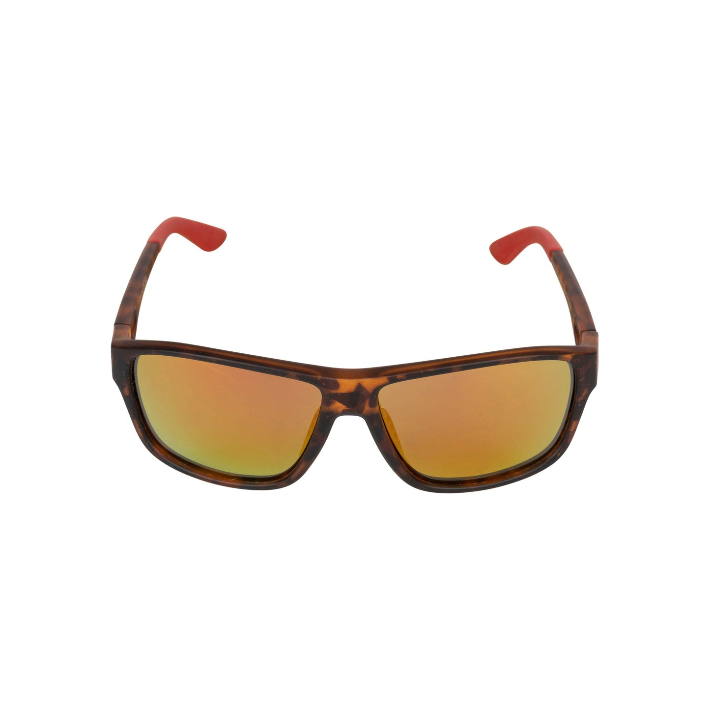 Brinley Polarized Mirror Sunglasses in Tortoise Shell