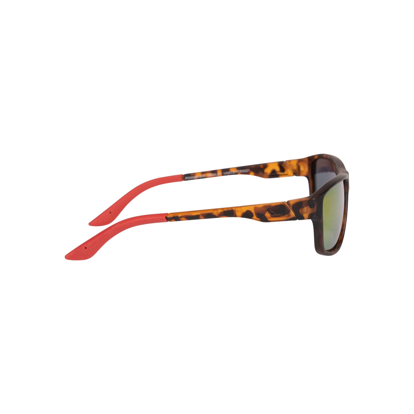 Brinley Polarized Mirror Sunglasses in Tortoise Shell