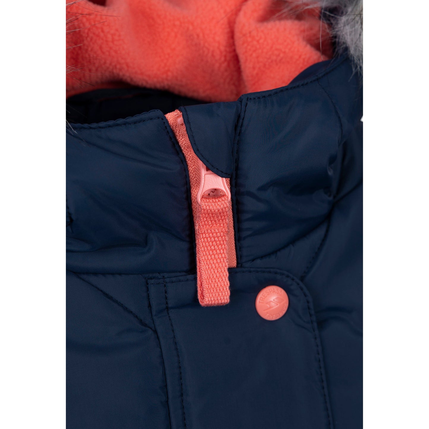 Buntee Girls' Water Resistant Padded Jacket in Navy