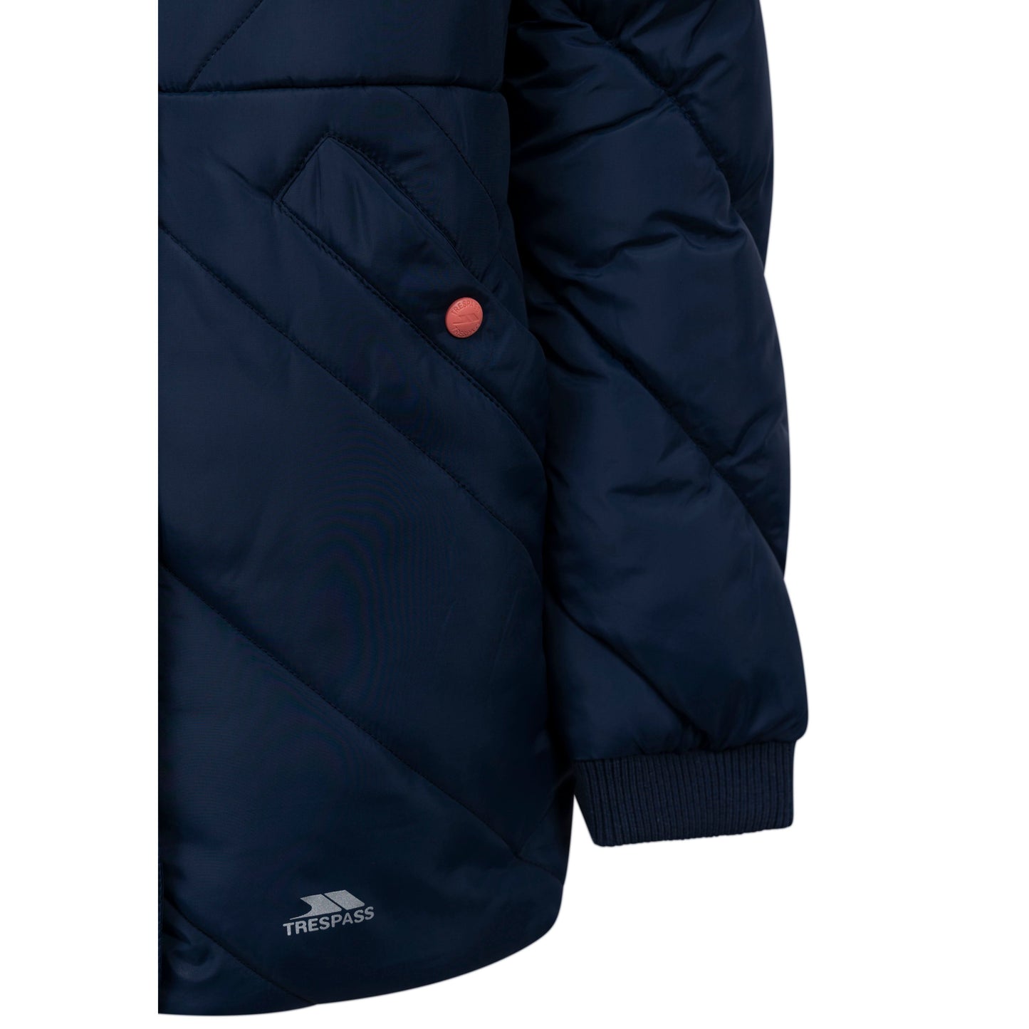 Buntee Girls' Water Resistant Padded Jacket in Navy