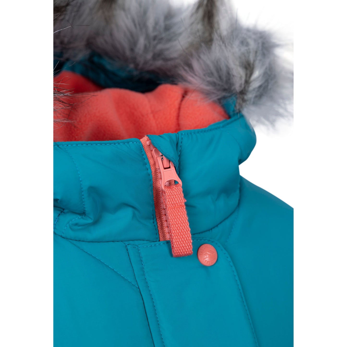 Buntee Girls' Water Resistant Padded Jacket in Tropical Blue