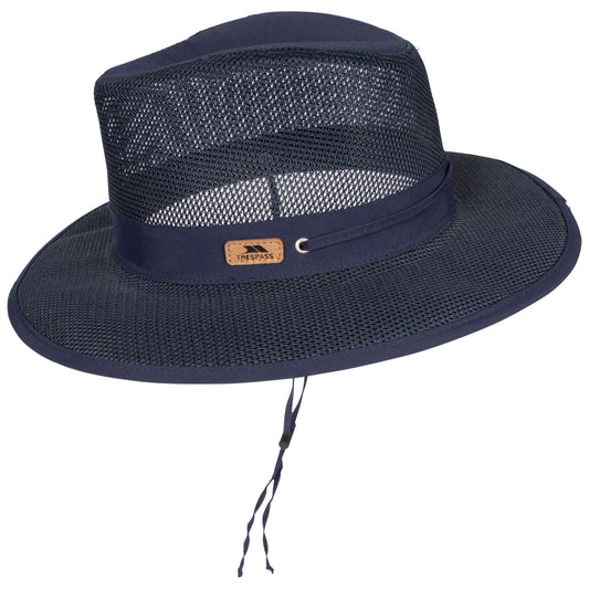 Classified Unisex Panama Mesh Hat in Navy
