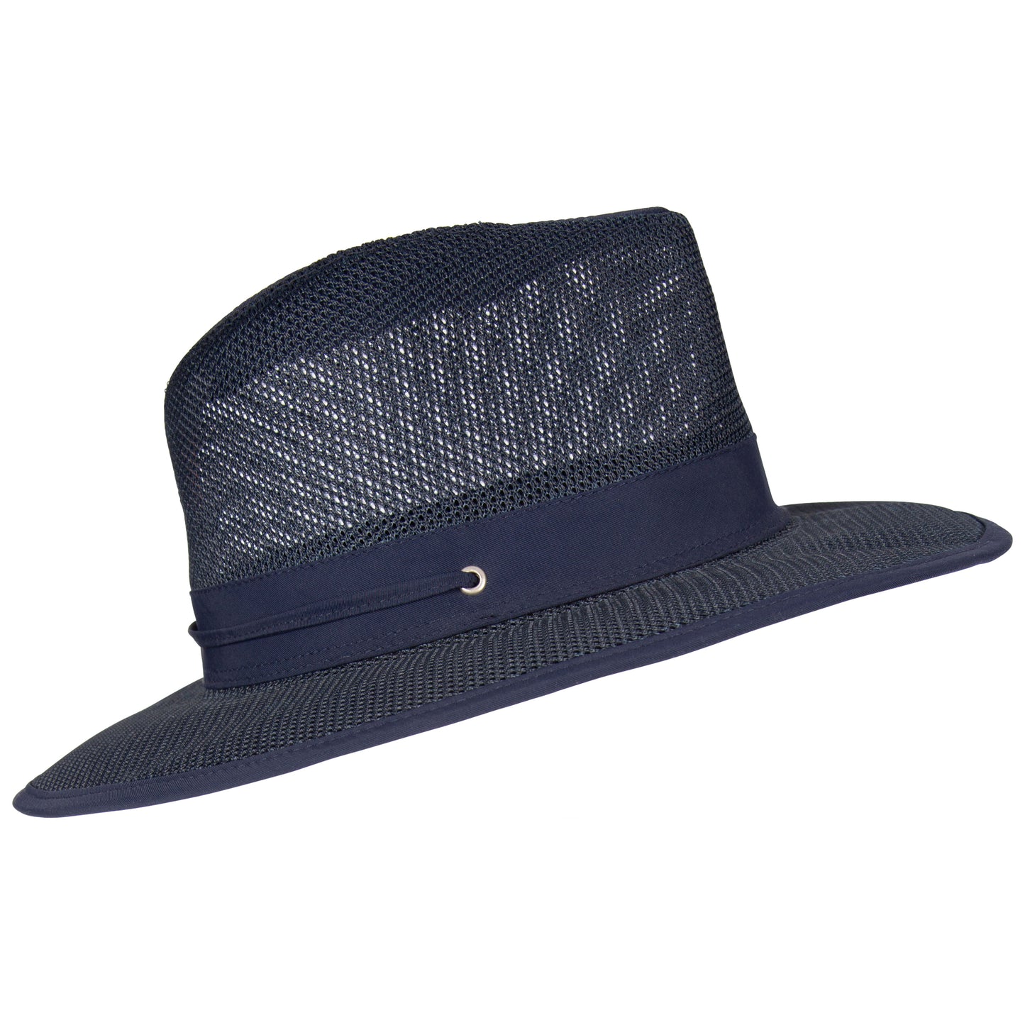 Classified Unisex Panama Mesh Hat in Navy