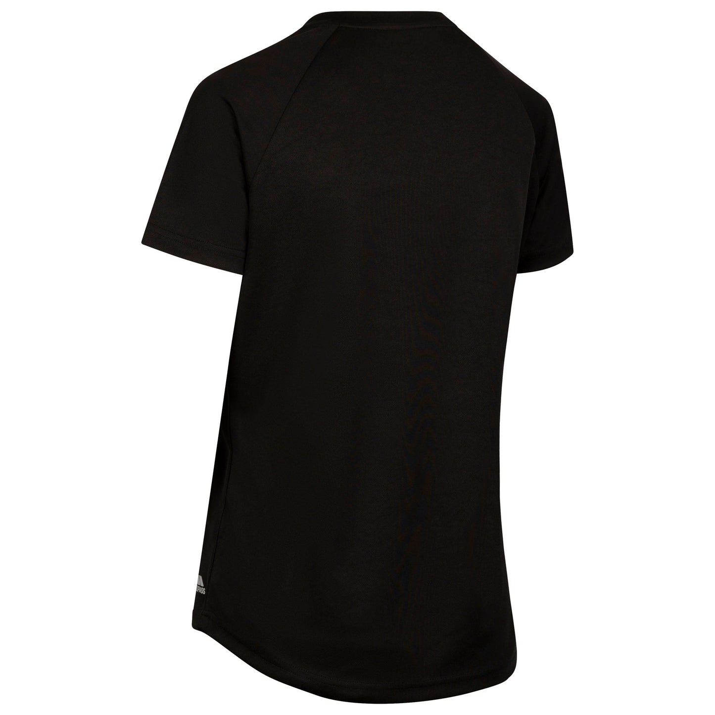 Claudette Womens Active T-Shirt in Black