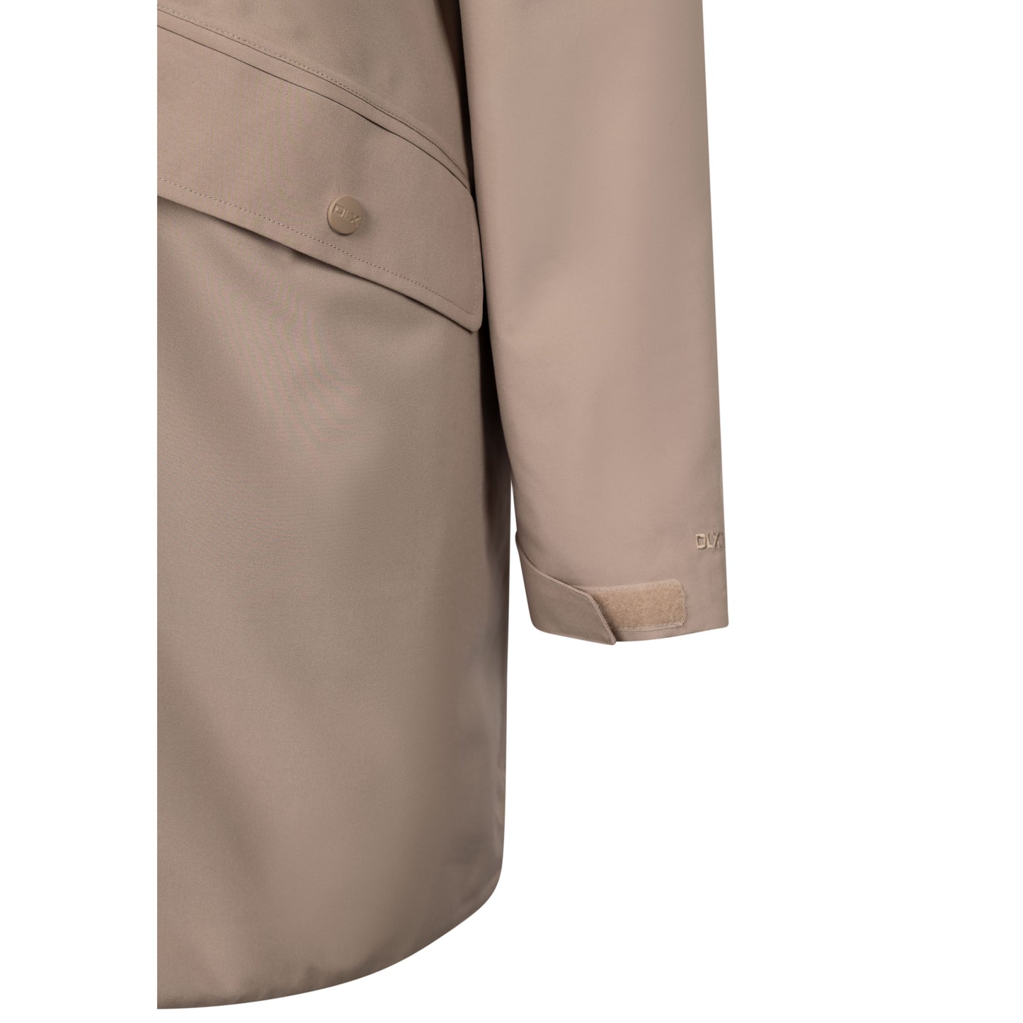 Deborah Women's Longer Padded DLX Jacket in Sand