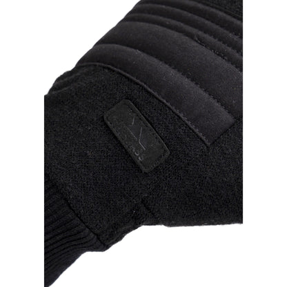 Douglas Men's Touch Screen Knitted Gloves in Black