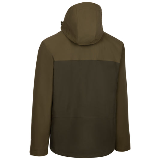 Fahamore Mens Unpadded Waterproof Jacket in Marshland Green