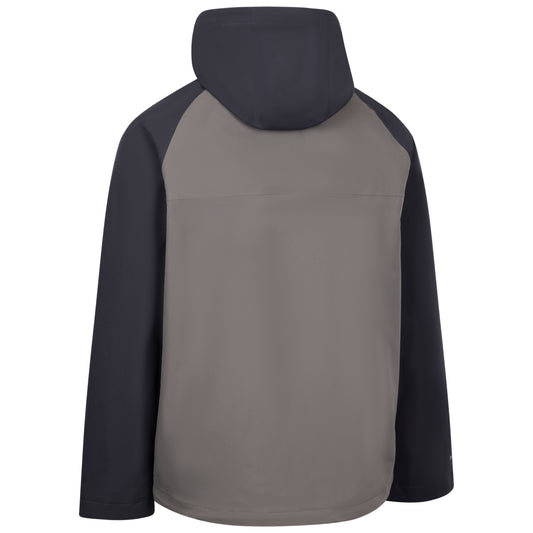 Fala Mens Unpadded Waterproof Jacket in Storm Grey