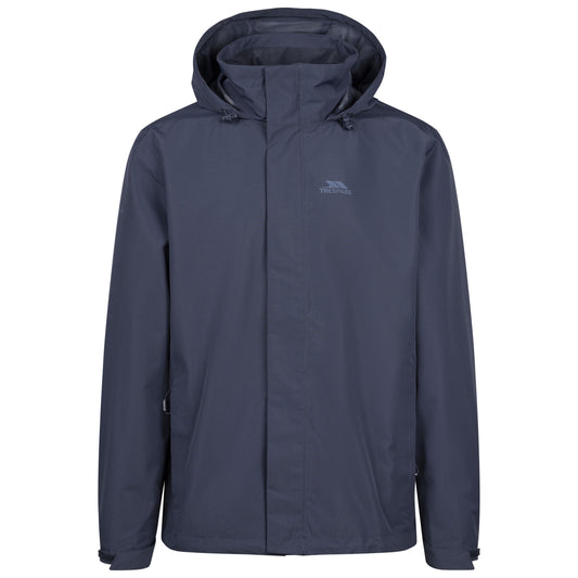 Farndish Mens Waterproof UnPadded Casual Jacket in Dark Flint