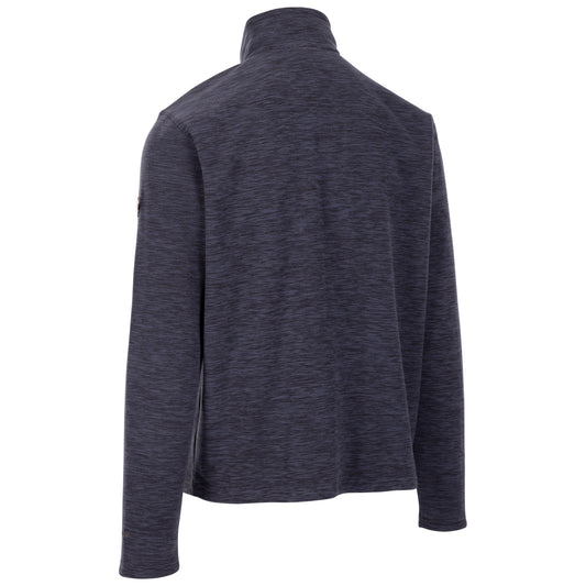 Farnworth Men's Heavier Half Zip Fleece Top in Navy