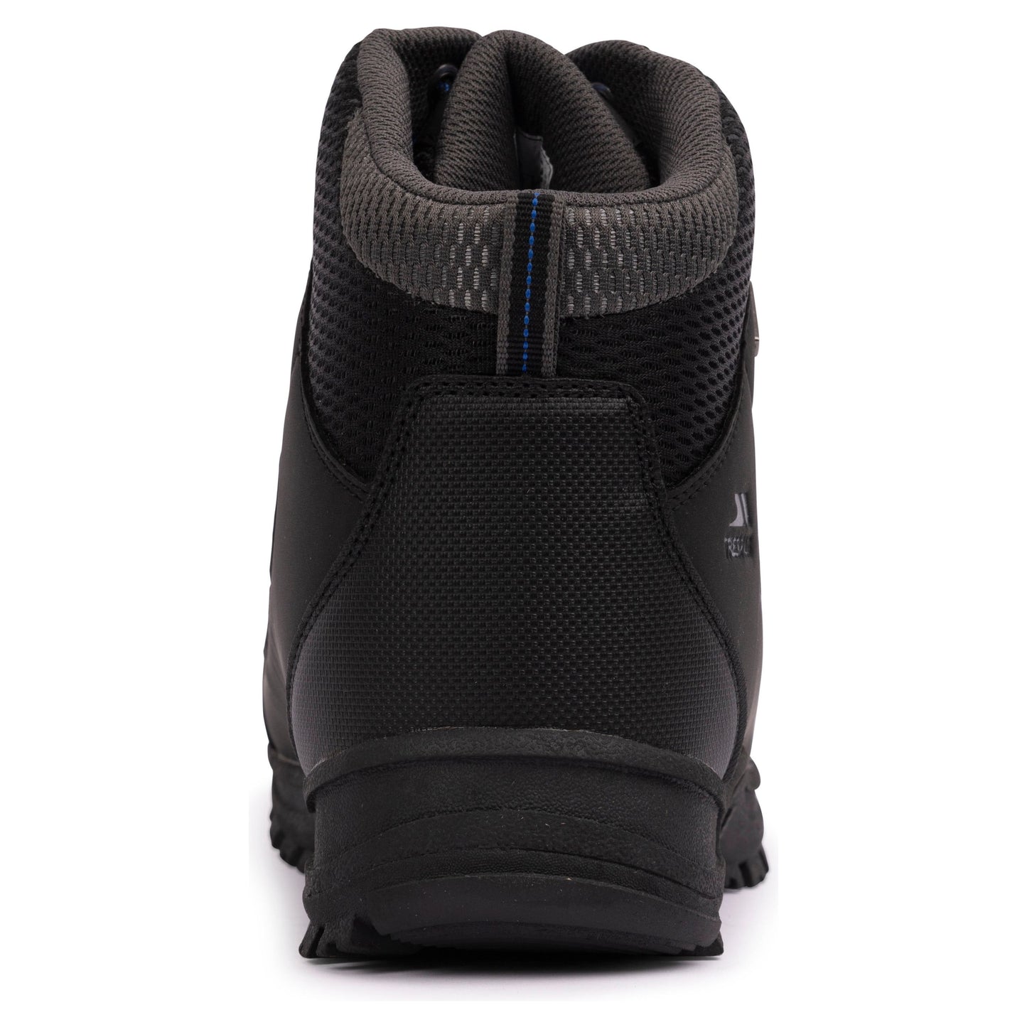 Finley Mens Waterproof Walking Boots in Black Blue