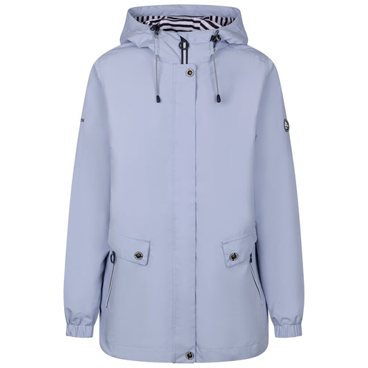 Flourish Womens Unpadded Waterproof Jacket in Cool Blue
