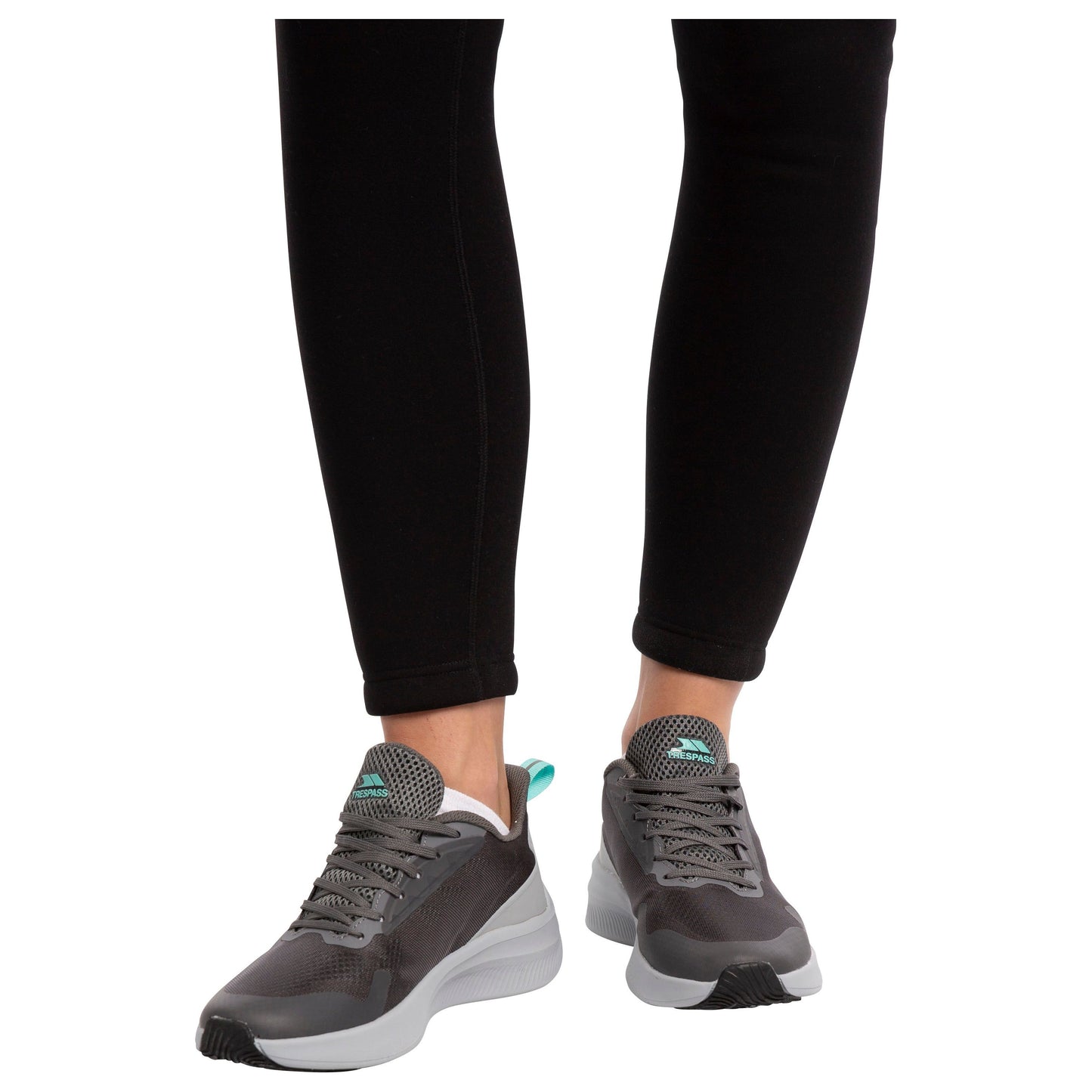 Fuzzy Womens Sherpa Lined Leggings in Black
