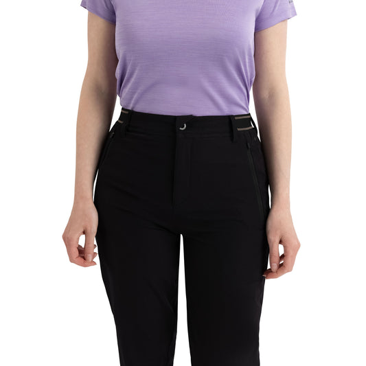 Grateful Womens 3/4 Active Trousers in Black