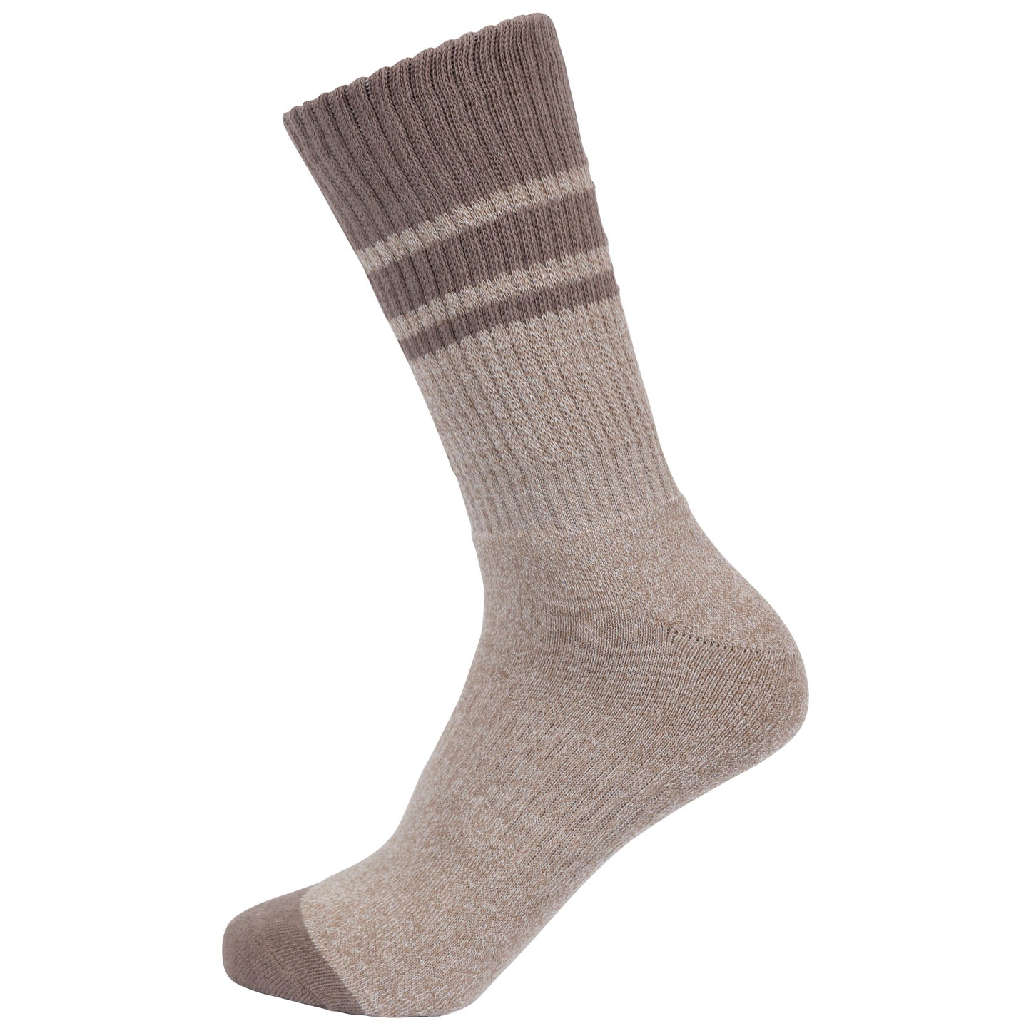 Hadley Women's Anti Blister Socks 2 Pack in Grapewine / Oatmeal