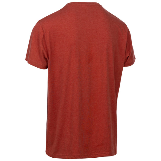 Horton Men's Wicking Quick Dry Active T-Shirt in Burnt Sienna