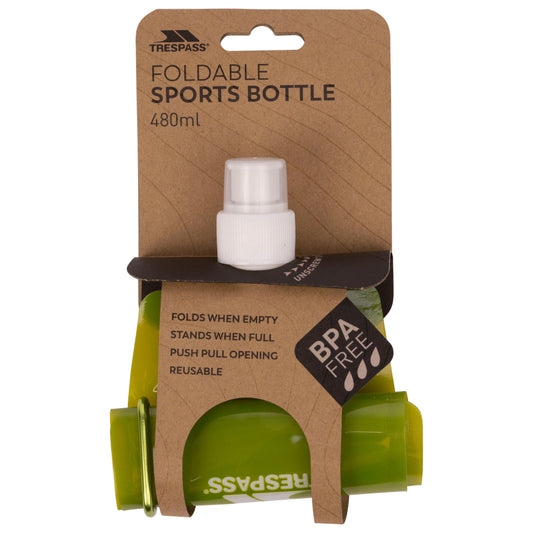 Hydromatic Collapsible Water Bottle in Green