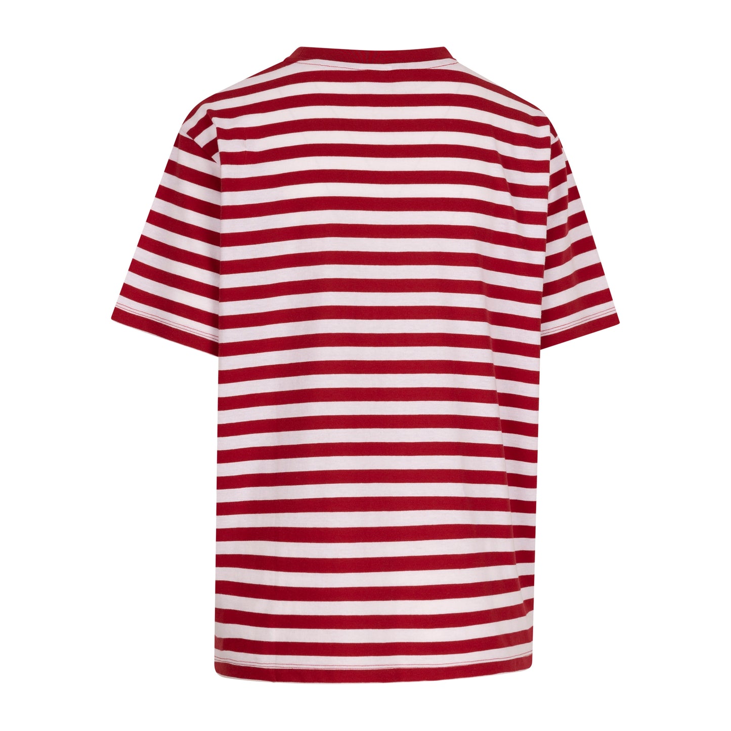 Jemima Womens Stripe T-Shirt in Claret
