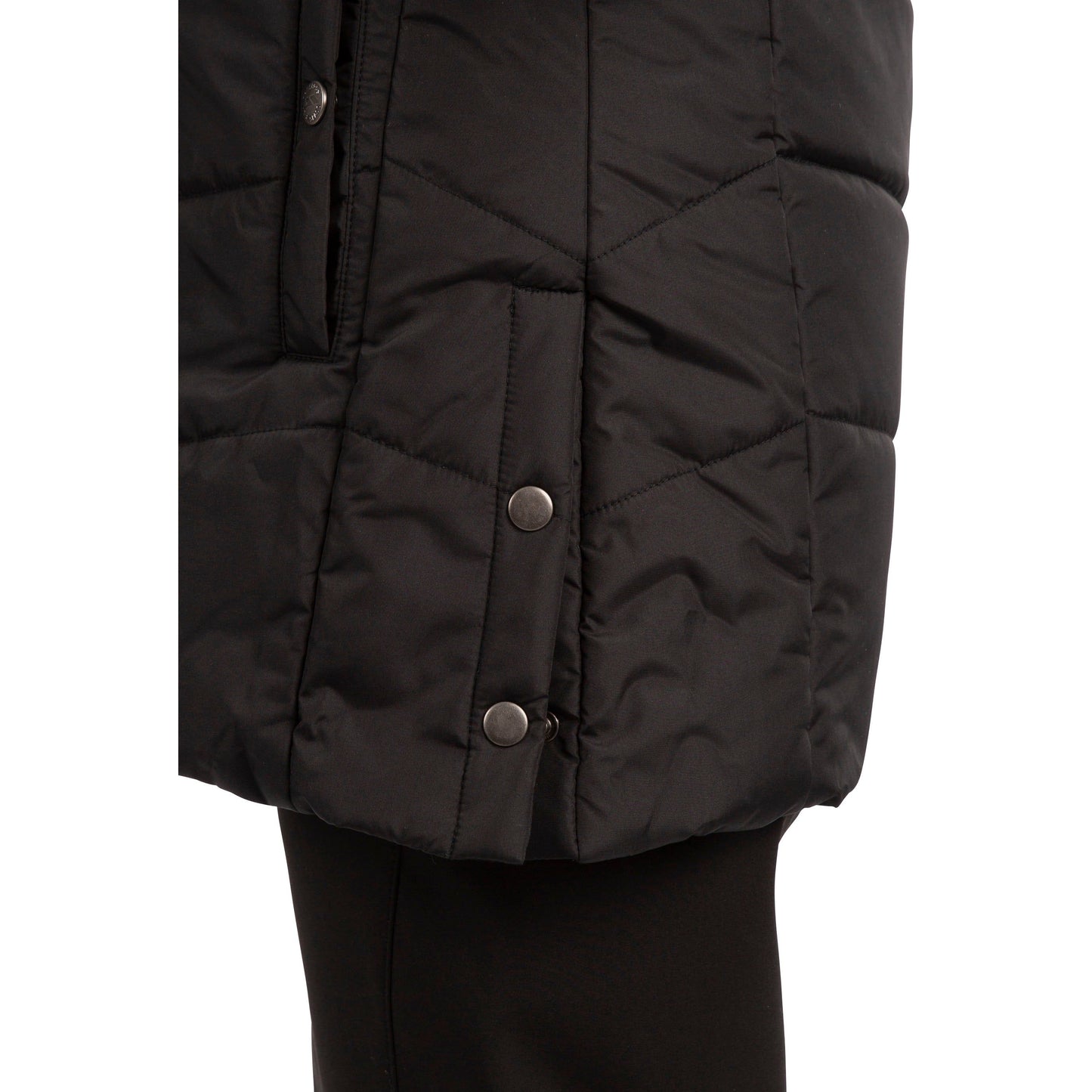 Juniper Women's Longer Padded Gilet / Bodywarmer in Black