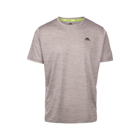Kearsley Men's Wicking Quick Dry Active T-Shirt in Platinum Marl