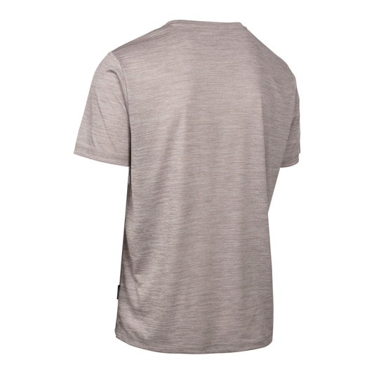 Kearsley Men's Wicking Quick Dry Active T-Shirt in Platinum Marl