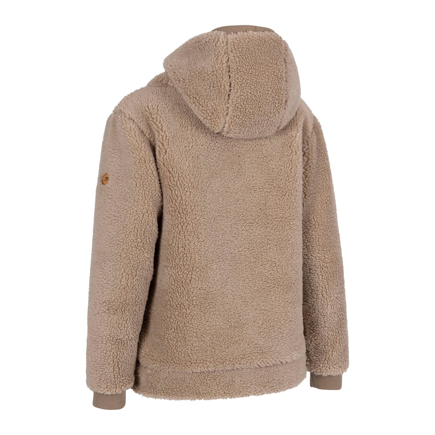 Lavelle Women's Full Zip Fleece Hoodie in Oatmilk