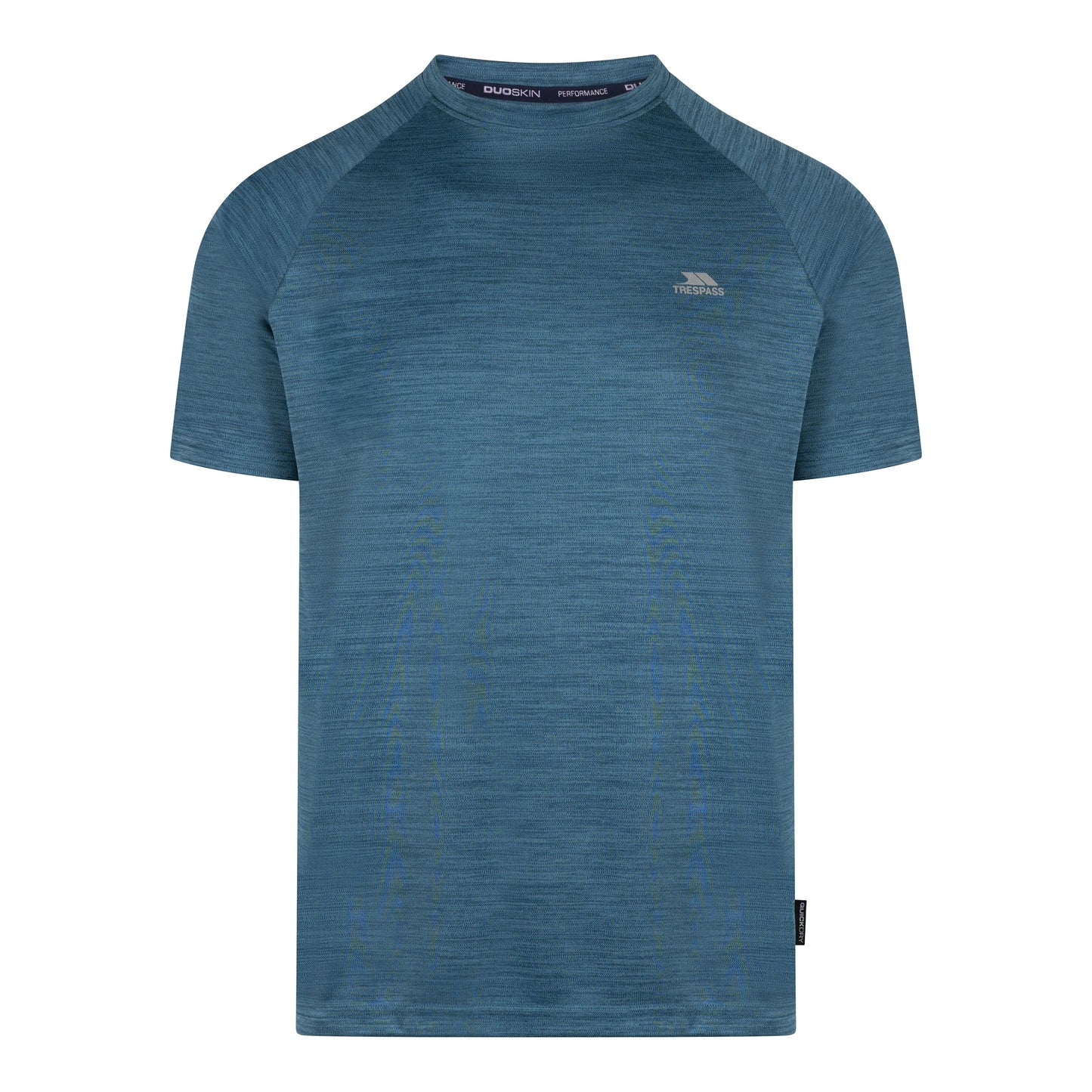 Leecana Men's Quick Dry Active T-Shirt in Bondi Blue Marl