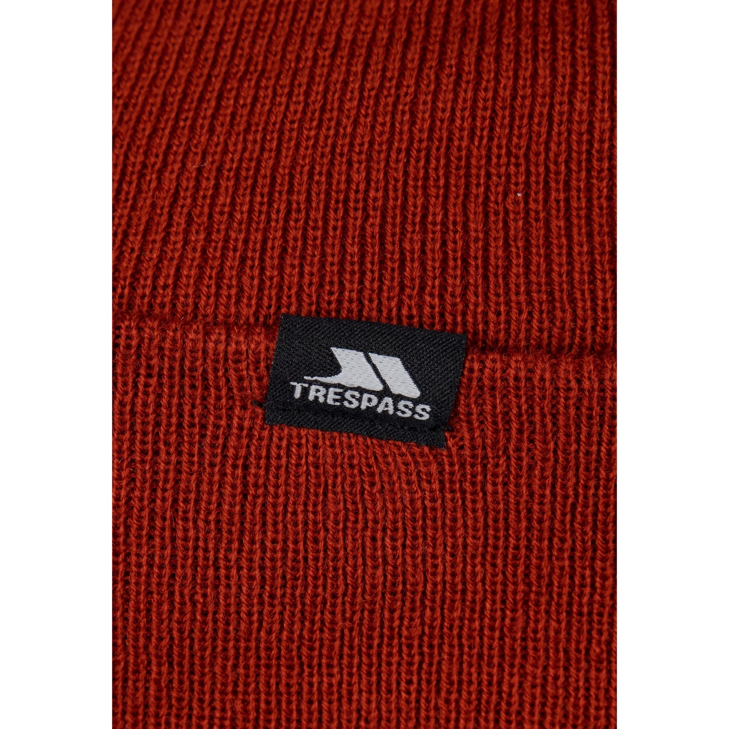 Littlebrook Adults Knitted and Lined Beanie Hat in Salsa