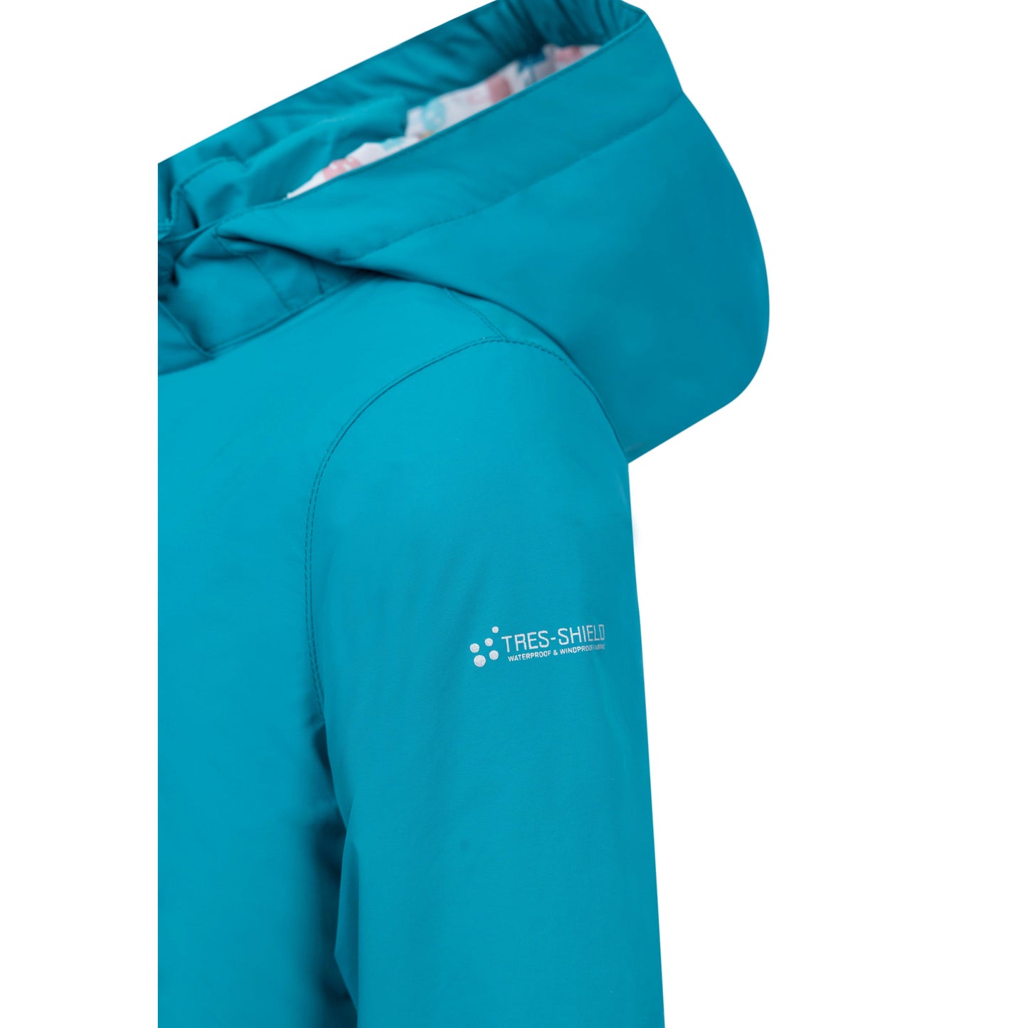 Marybank Girls' WaterProof Longer Length Padded Jacket in Light Teal