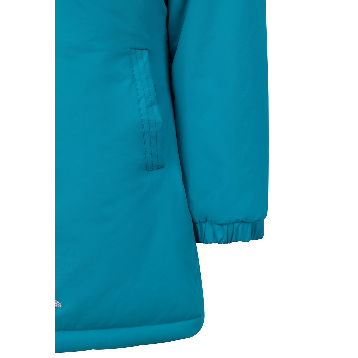 Marybank Girls' WaterProof Longer Length Padded Jacket in Light Teal