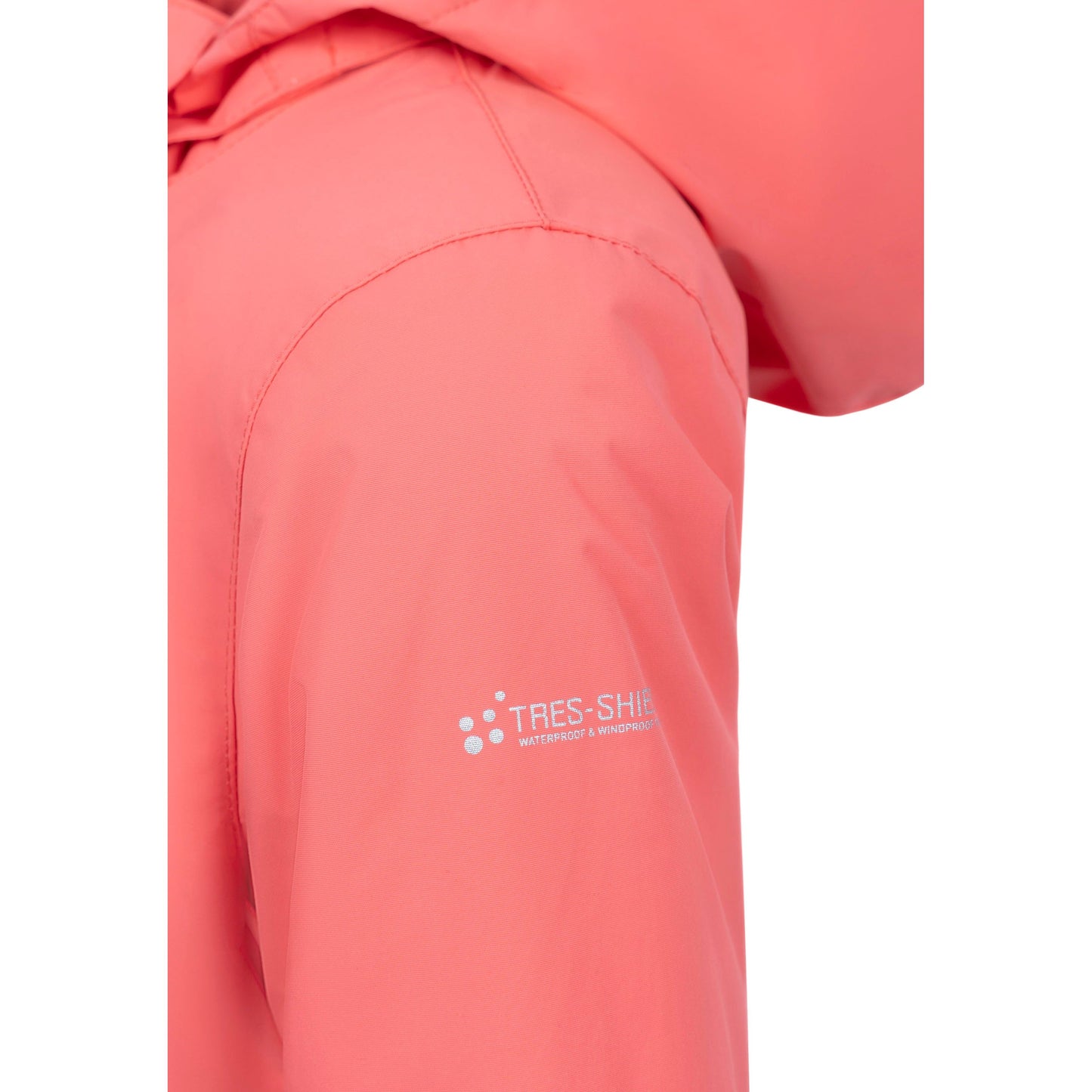 Marybank Girls' WaterProof Longer Length Padded Jacket in Soft Orange