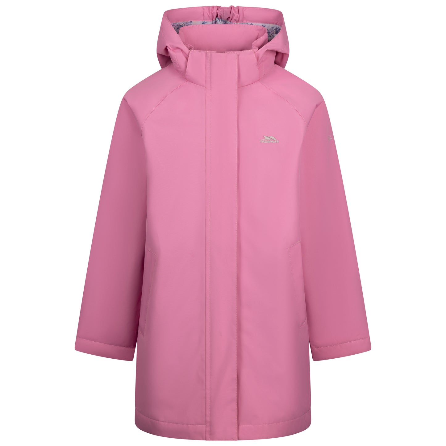 Maydew Girls' Lightly Padded Waterproof Rain Jacket in SweetPink