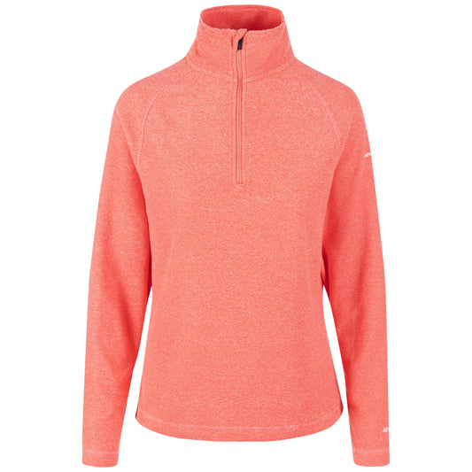 Meadows Women's 1/2 Zip Fleece in Peach Blush