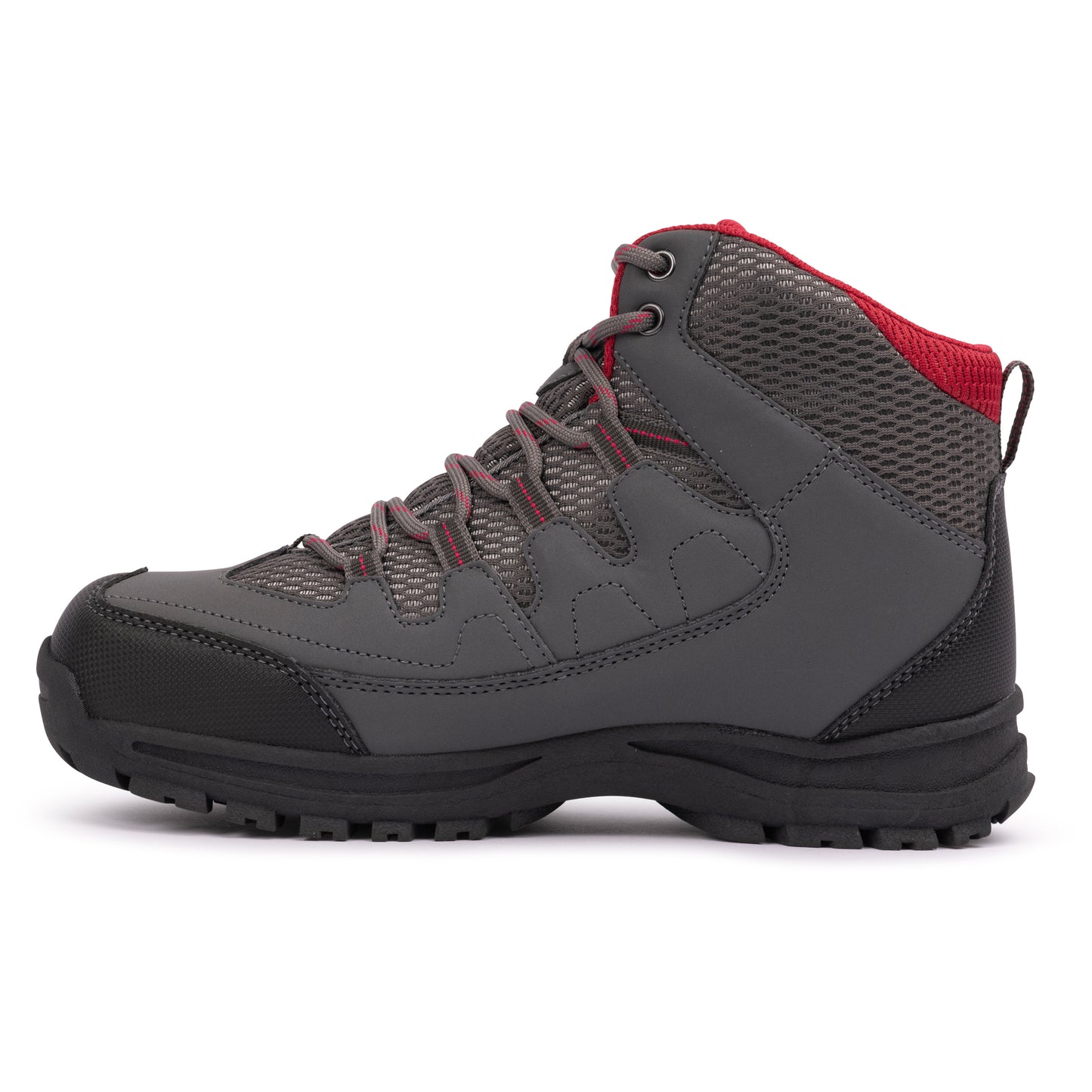 Mitzi Womens Waterproof Hiking Boots in Grey