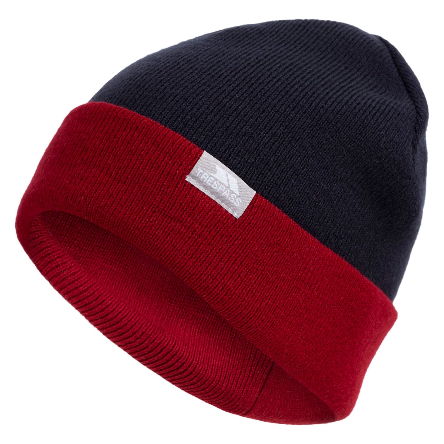 Montana Adults Reversible Knitted Hat in Navy