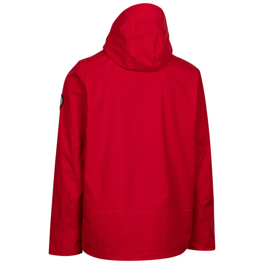 Montgomery DLX Mens Unpadded Waterproof Jacket in Red