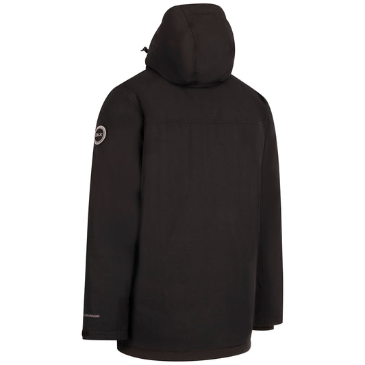 Mullan Men's DLX Down Padded Waterproof Jacket in Black