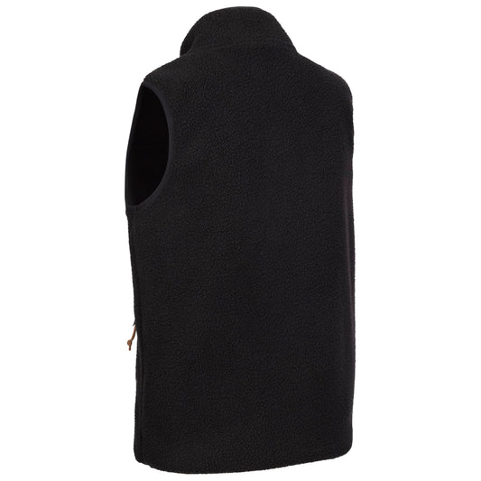 Notion Women's Sherpa Fleece Gilet in Black