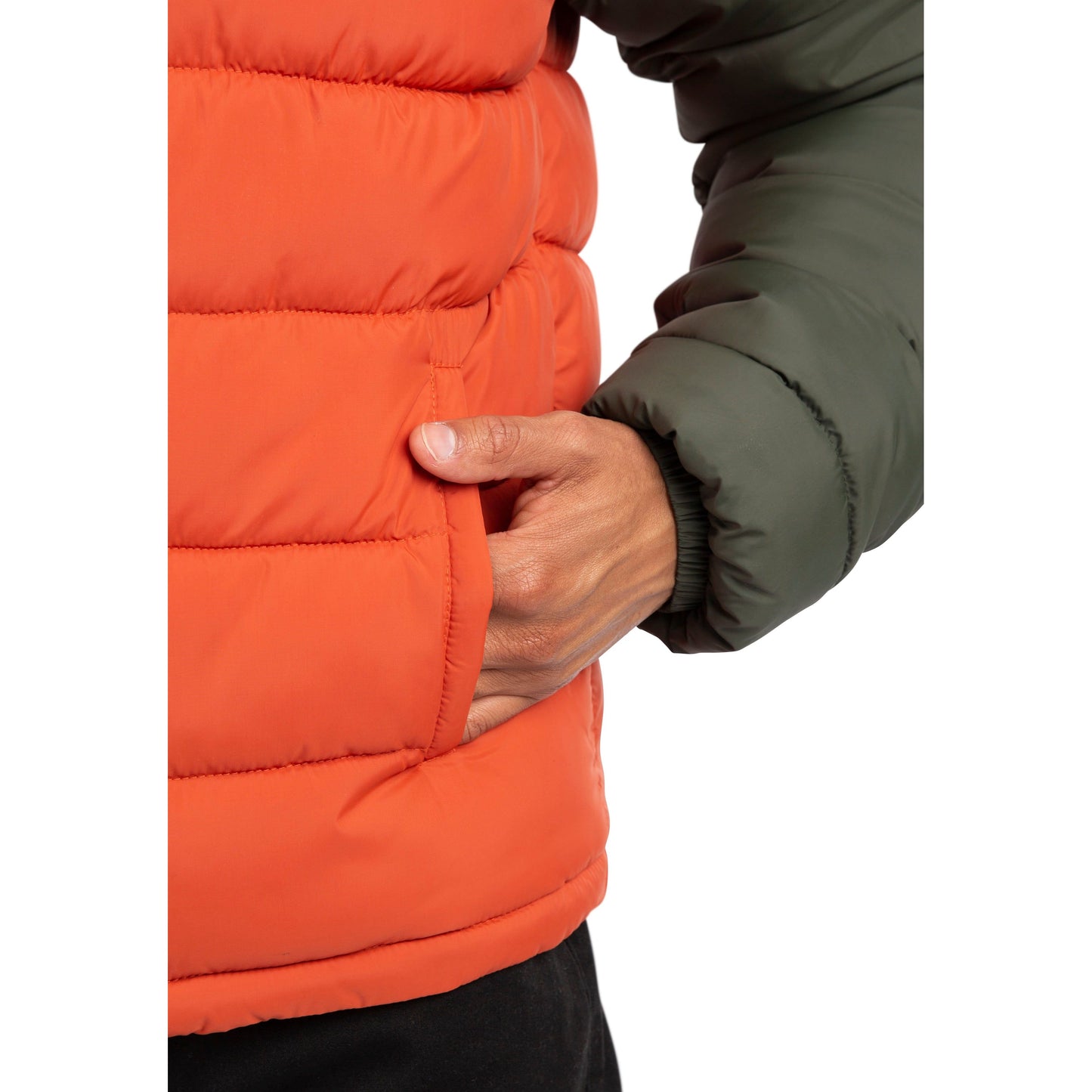 Oskar Mens Padded Jacket in Ivy